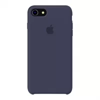 Силиконовый чехол Apple Silicone Case Midnight Blue для iPhone 7/8 (копия)